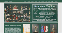 Desktop Screenshot of beaumonttrophies.com